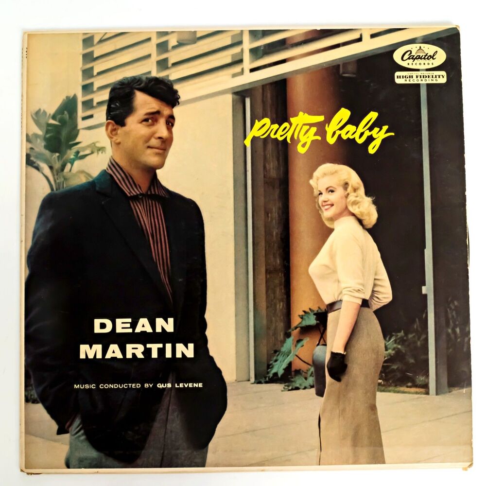 Dean Martin Pretty Baby LP 1957 Capitol T 849 High Fidelity Pop Vocal Vinyl